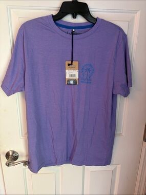 chubbies Lavender Palm Pocket Tee